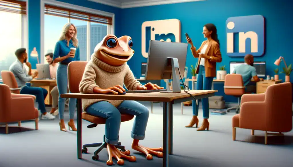 Bienvenue au carnaval du business : LinkedIn